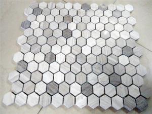 Wooden Grey Mosaic